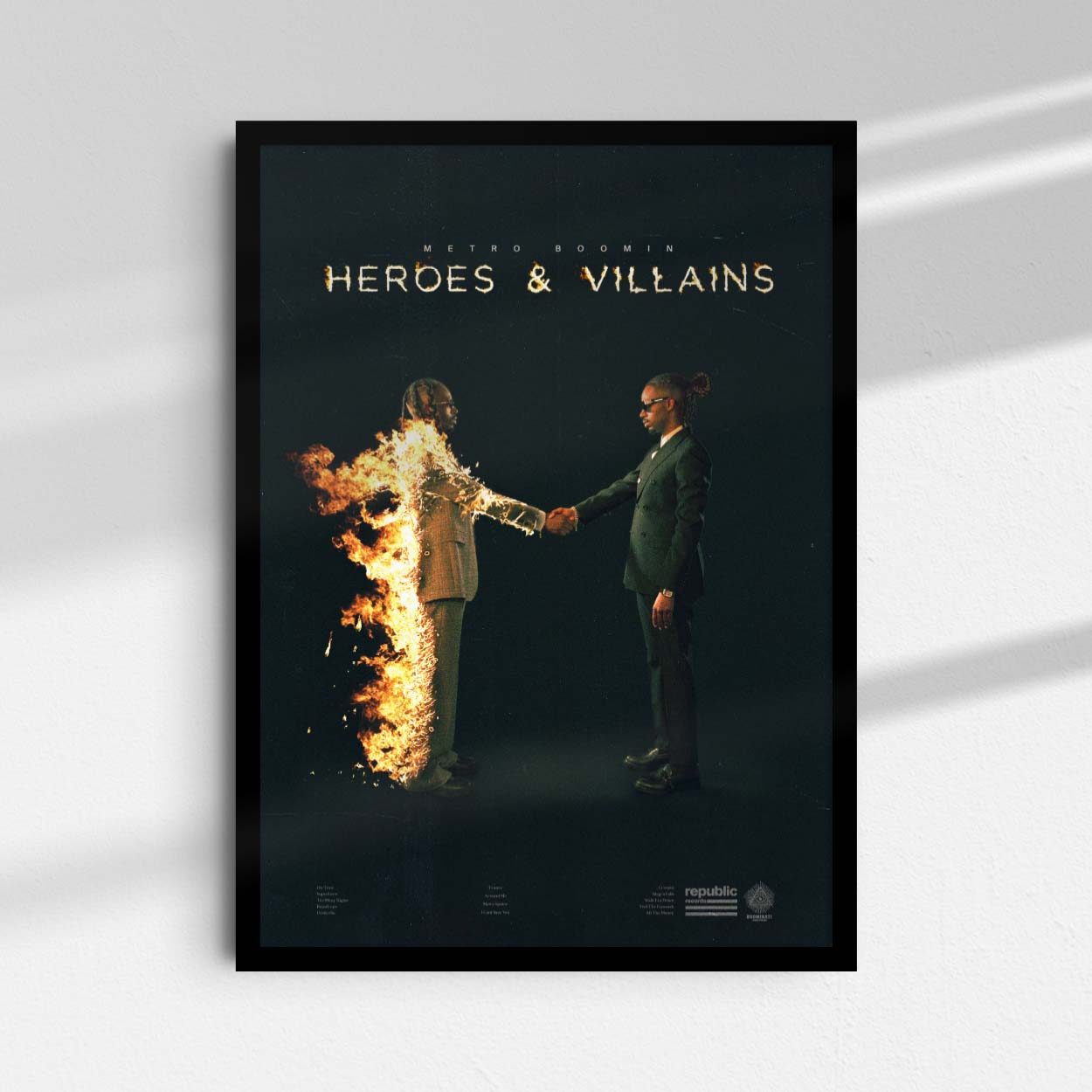 Heroes & Villains | Art Poster