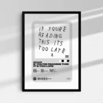 If You're Reading This It's Too Late | Mediaplayer W